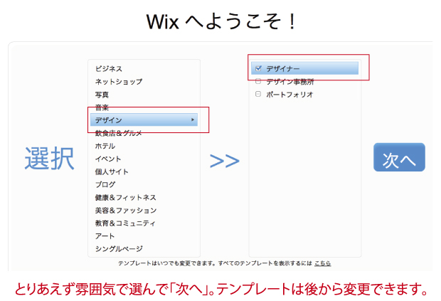 wix新規登録